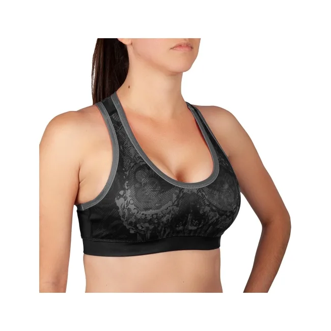 Спортивный топ VENUM Santa Muerte 3.0 Sport Bras For Women Black Black