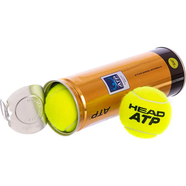 Теннисный мяч HEAD ATP METAL CAN 570303 3шт