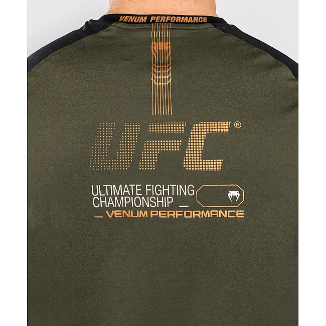 Тренировочная футболка VENUM UFC AdrenalineFight Week Men’s Dry-tech Khaki Bronze