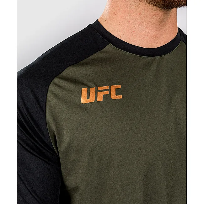Тренировочная футболка VENUM UFC AdrenalineFight Week Men’s Dry-tech Khaki Bronze