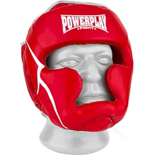 Тренировочный шлем для бокса POWERPLAY 3100 PU Красный