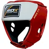 Турнірний боксерський шолом RDX Red S