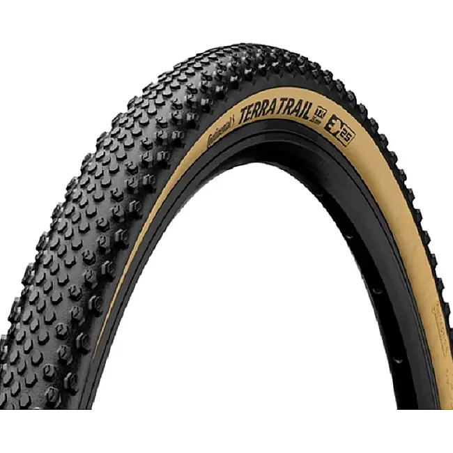 Велопокрышка CONTINENTAL Terra Trail ProTection 27.5" | 650 x 40B | 27.5 x 1.50 черная/кремовая складная skin