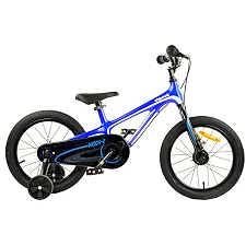 Велосипед для детей ROYALBABY Chipmunk MOON 18", Магний, OFFICIAL UA, синий