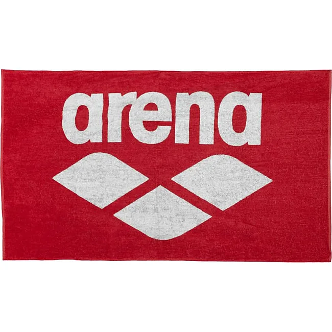 Полотенце Arena POOL SOFT TOWEL красное 150 х 90 см