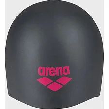 Шапка для плавания Arena LONG HAIR CAP темно-серый One Size