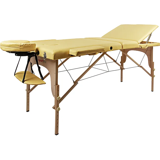 Массажный стол inSPORTline Japane 3-Piece Wooden – золотистый