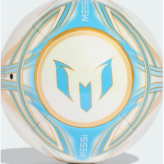 Футбольний м'яч ADIDAS MESSI CLB бежевий, блакитний