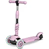 Детский самокат трехколесный Ricokids Cubi розовый