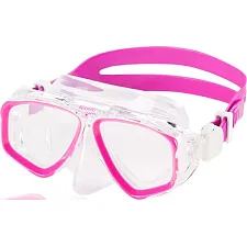 Очки для плавания Speedo JR ADVENTURE MASK 678 розовый (для детей) One Size