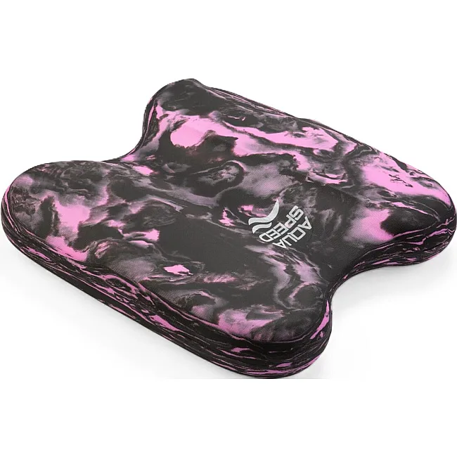 Дошка для плавання Aqua Speed PULLKICK SWIRL 63415 рожевий, чорний One Size