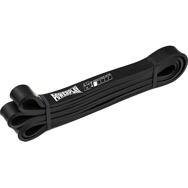 Эспандер-петля (резинка для фитнеса и кроссфита) PowerPlay 4117 Power Band Черная (5-14kg)