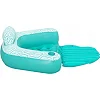 Кресло надувное для плавания Bestway Comfort Plush Pro 43719 145 х 120 см, бирюзовое