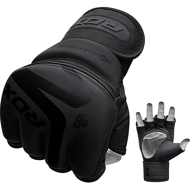 Тренувальні рукавиці RDX GRAPPLING GLOVES F15 чорний