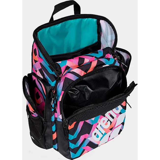Рюкзак Arena ONE GO BACKPACK AO 35L розовый, голубой, черный 46 х 38 х 23 см