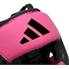 Боксерський шолом Adidas Combat 50 чорний/рожевий | ADIC50HG