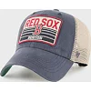 Кепка-тракер 47 Brand BOSTON RED SOX FOUR STROKE серый One Size