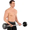 Штанга нерозбірна з фіксованою вагою пряма PEV HAMMER STRENGHT TA-9979-30 (Чорний)
