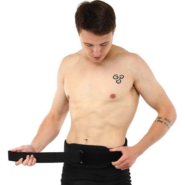 Пояс атлетичний текстильний EZOUS SCHIEK TRAINING BELT O-11 спинка-13см