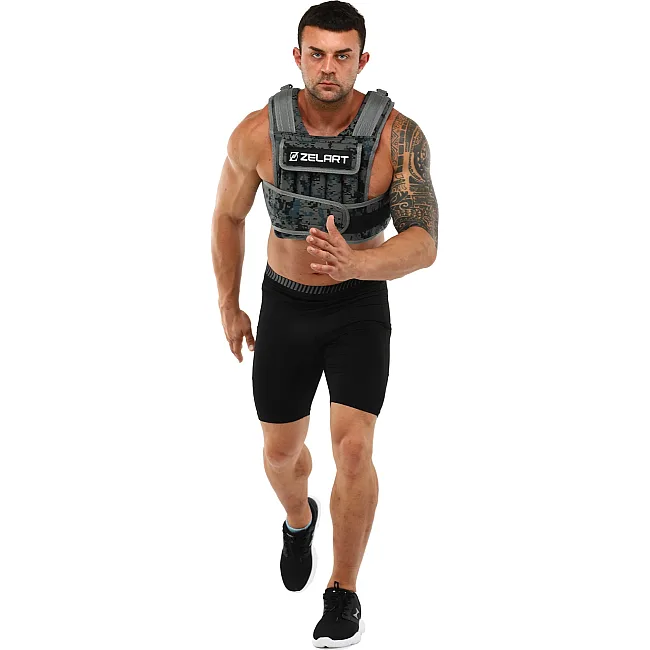 Утяжелительный жилет
 с регулируемым весом ZELART
 WEIGTH VEST TA-7806-10 вес-1-10кг