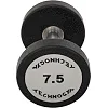 Гантель профессиональная
 с полиуретановым покрытием TECHNOGYM TG-1834-7_5 1шт 7,5кг