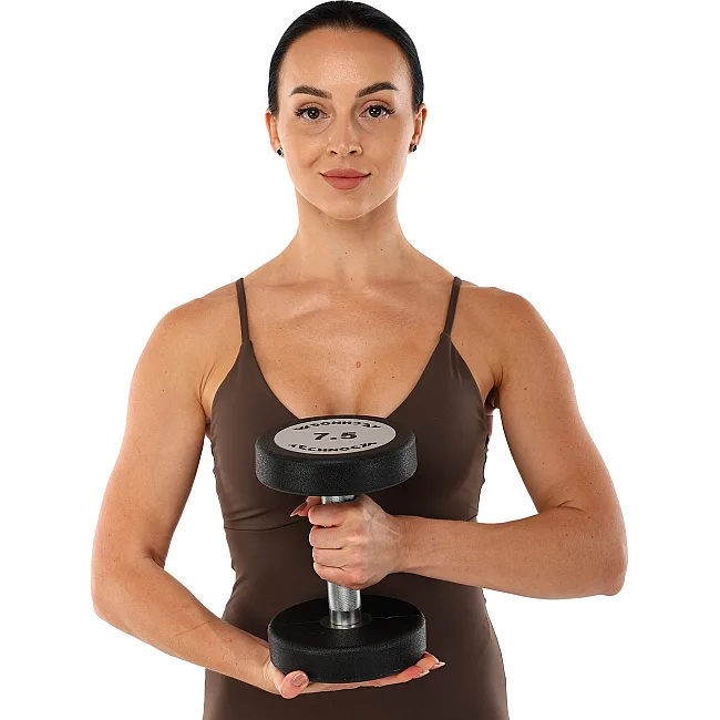 Гантель профессиональная
 с полиуретановым покрытием TECHNOGYM TG-1834-7_5 1шт 7,5кг