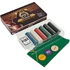 Набор для покера в металлической коробке Poker game set SP-SPORT
 6613K 300 фишек