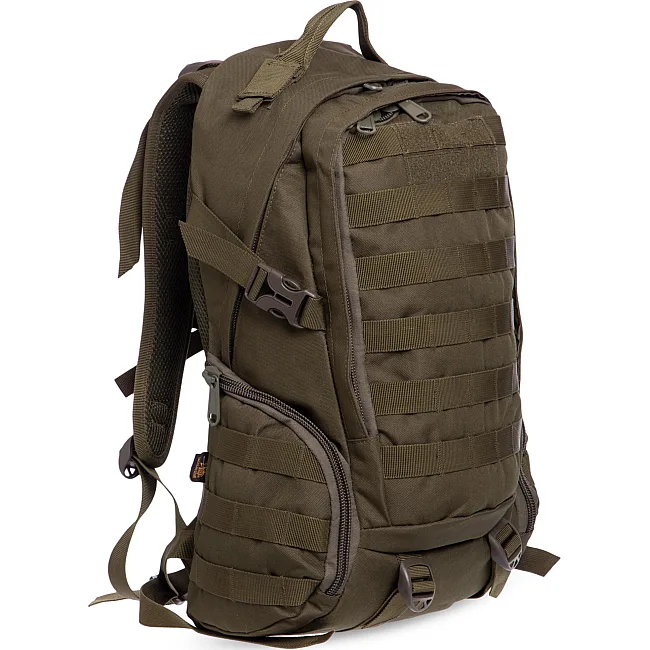 Штурмовой тактический рюкзак
 трехдневный SILVER KNIGHT TY-9332
 40х26х15см 16л (Оливковый)