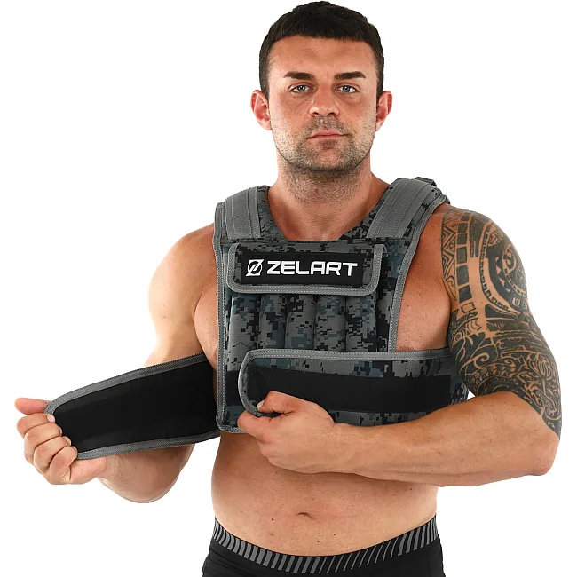 Утяжелительный жилет
 с регулируемым весом ZELART
 WEIGTH VEST TA-7806-10 вес-1-10кг