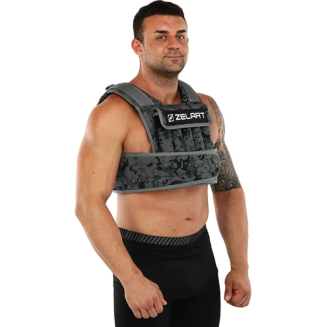 Утяжелительный жилет
 с регулируемым весом ZELART
 WEIGTH VEST TA-7806-10 вес-1-10кг