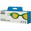 Очки для плавания взрослые радужные линзы MADWAVE
 RAPID COMP L Rainbow M048102 (Зеленый)