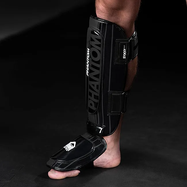 Защита голени и стопы Phantom APEX Hybrid Black