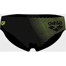 Плавки-слепы для мужчин Arena FOGGY DOTS SWIM BRIEFS черный, желтый