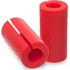 Расширитель хвата цилиндрический на гриф и турник MANUS GRIP FI-1790 2шт 10х4,8см (Черный)