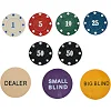 Набор для покера в металлической коробке Poker game set SP-SPORT
 6613K 300 фишек