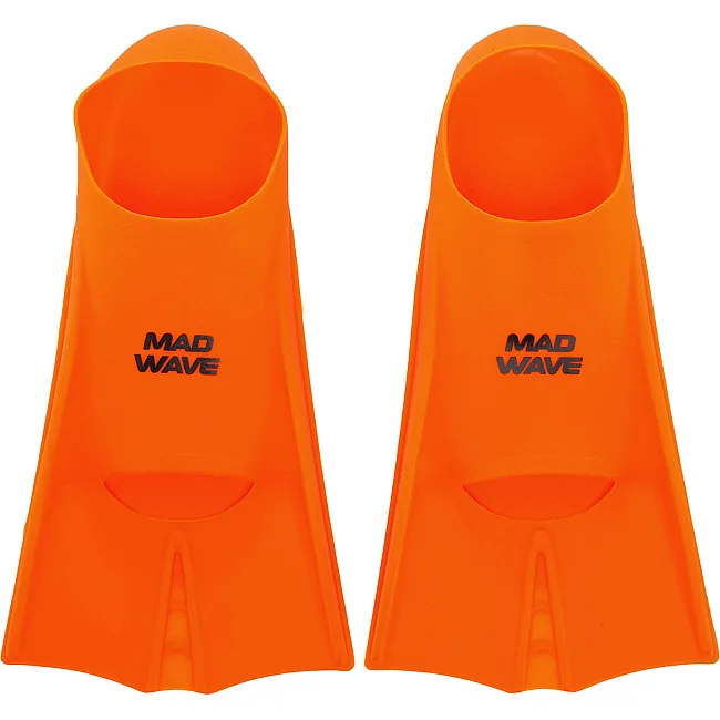 Короткие ласты для тренировок MADWAVE FLIPPERS M074302 30-43 (Оранжевый)