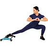 Роллер для ягодичных мышц Glute Ham Roller LiveUp LP8347
 66х40,5х10см