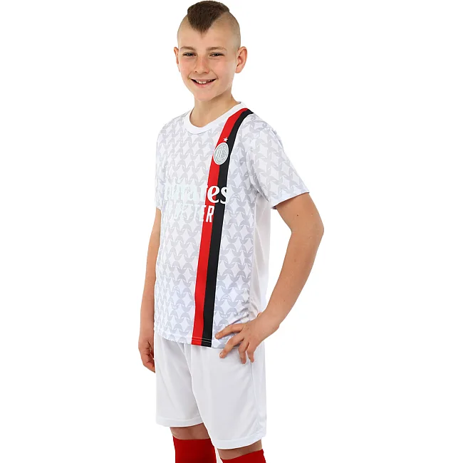 Футбольна форма дитяча із символікою клубу
 AC MILAN гостьова 2024 SP-SPORT
 CO-6352 20-28