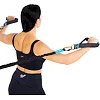 Трубчатый эспандер
 с карабином в защитном рукаве RESISTANCE TUBE LiveUp LP8401-XL очень высокая