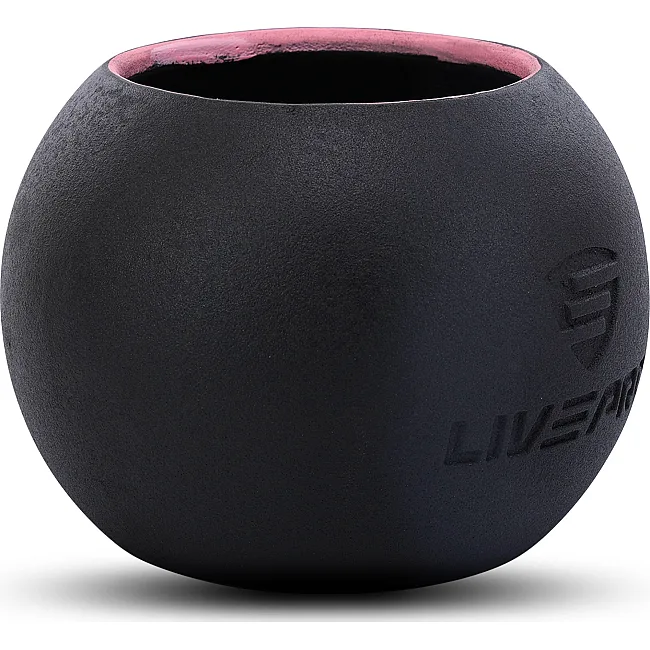 Гиря-колокол чугунная окрашенная BALL BELL LiveUp LP8047-9LB вес 4кг