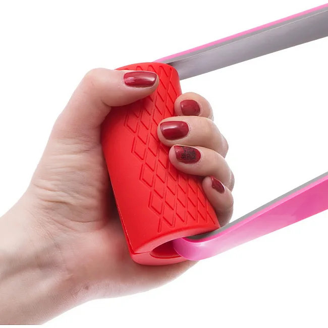 Расширитель хвата цилиндрический на гриф и турник MANUS GRIP FI-1790 2шт 10х4,8см (Черный)