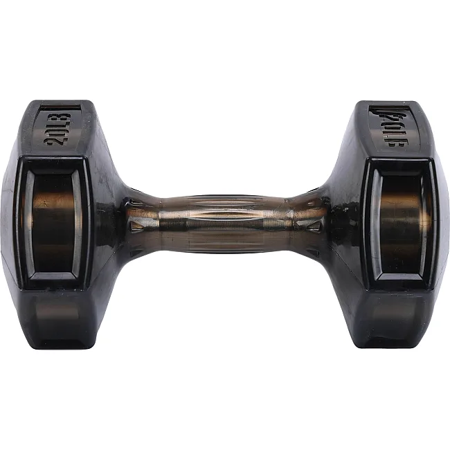 Гантель для фитнеса с TPU покрытием ZELART
 Jelly Urethane Coated Dumbbells TA-2946-20LB 1шт 9кг (Черный)