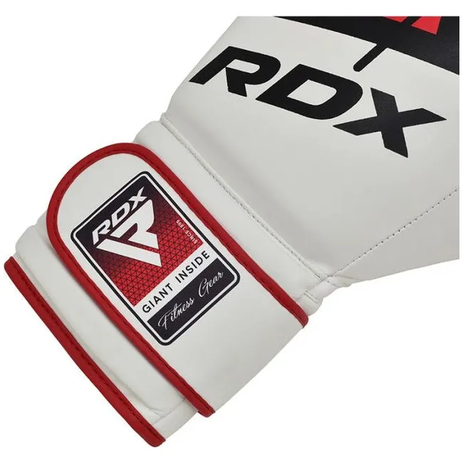 Боксерские перчатки RDX F7 Ego Red (капа в комплекте)