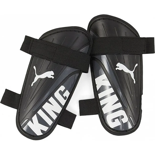 Щитки футбольные Puma King Strap черный