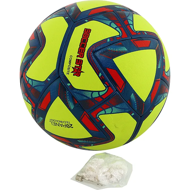 Футбольный мяч
 HIBRED SOCCER STAR FB-6039 №5 PU (Желтый)