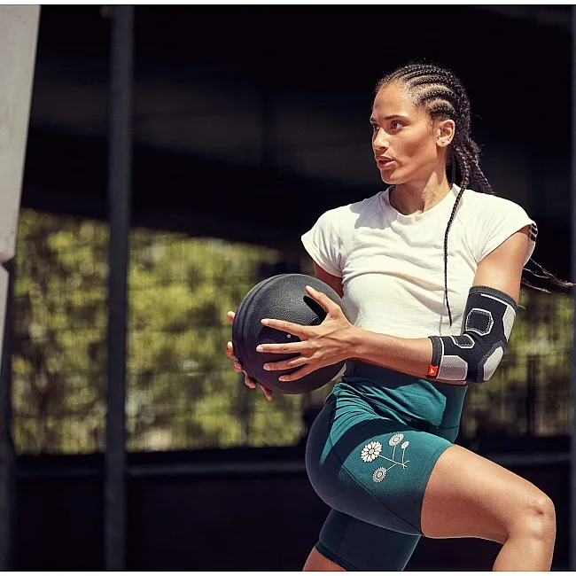 Фиксатор локтя Adidas Elbow Support черный, серый XL