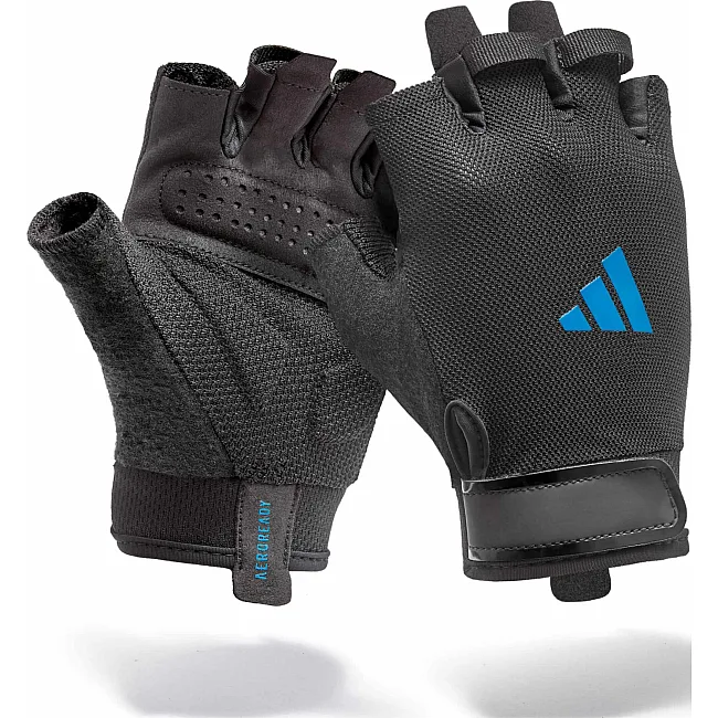 Перчатки для тренинга мужские Adidas Essential Training Gloves синий M