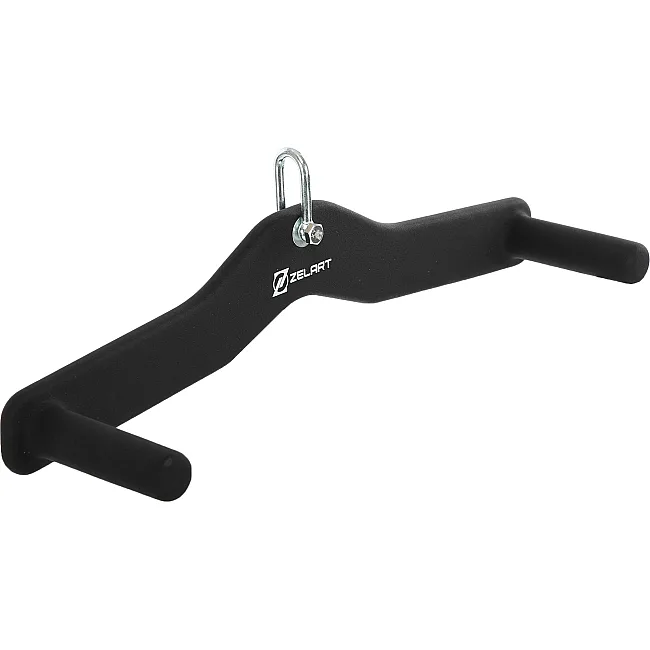 Рукоятка для тяги вниз c широким хватом Lat Pull Down Bar нескользящее покрытие Mdbuddy TA-5392
 52х10х15см