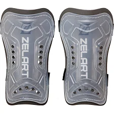 Щитки для футболу ZELART FB-4877 (Сірий-чорний)