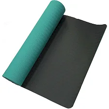Коврик для йоги TPE YOGA MAT зелений, сірий 173x61x0.6см